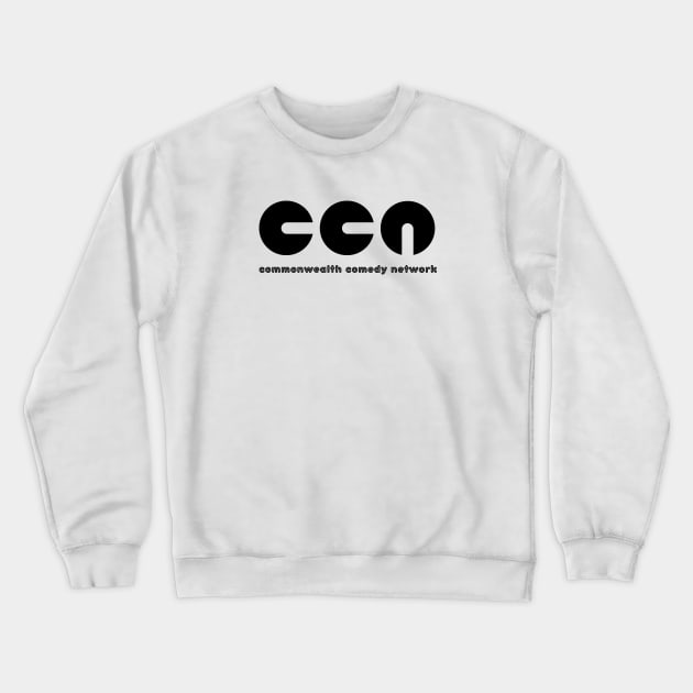 CCN BLACK LOGO Crewneck Sweatshirt by HowEmbarrassingPod